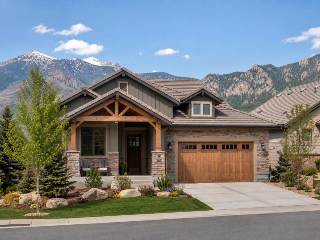 House,Exterior,In,Colorado,Community Buying A Home In Colorado Springs